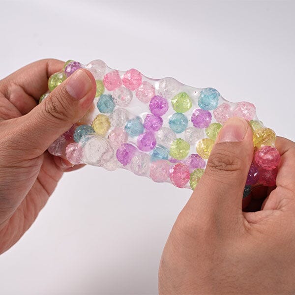 Crunch & Squish Candy Series Crunchy Squishy Stress Ball Fidget Toy (1pc) Color Ships Assorted Simple Exclusive 