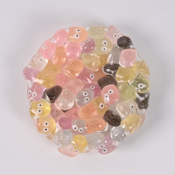 Crunch & Squish Candy Series Crunchy Squishy Stress Ball Fidget Toy (1pc) Color Ships Assorted Simple Exclusive 