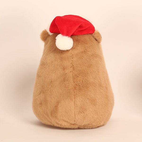 Capybara 9" Kawaii Matching Santa Hat & Snowman Doll Plush Toy (1pc) Simple Exclusive 
