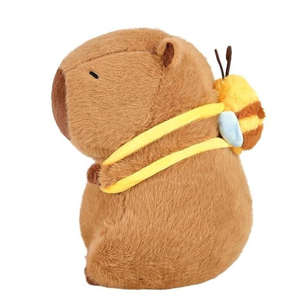 Capybara 9" Kawaii Bumblebee Backpack Plush Toy Simple Exclusive 