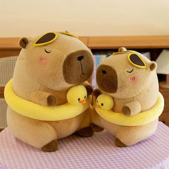 Capybara 9" Kawaii Duck Floaty Plush Toy Simple Exclusive 