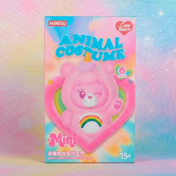 MINISO x Care Bears: Mini "Animal Costume" Series Plush Keychain Blind Box (1pc) Simple MINISO 