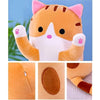 Extra Long Animal Plush Toy 4.5ft Body Pillow - Orange Tabby Cat
