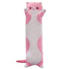 Long Animal Plush Toy Styles (3FT Long!) | Pink Tabby Cat