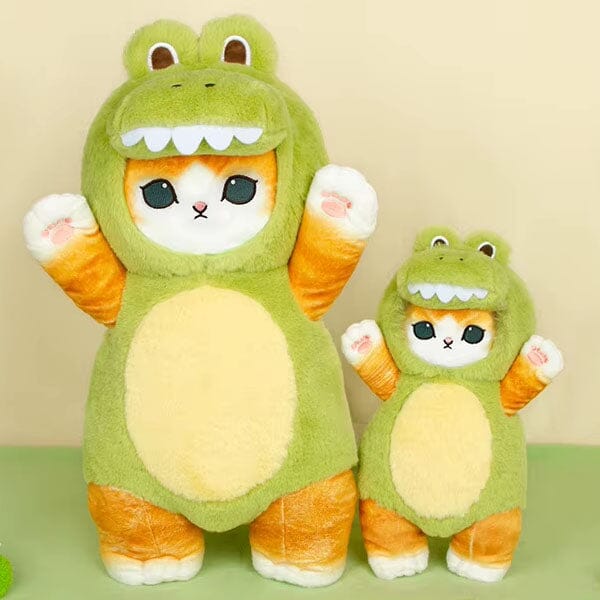 Mofusand© 12" Cat Dress-Up Plush Doll Toy in Crocodile Costume Simple Mofusand 