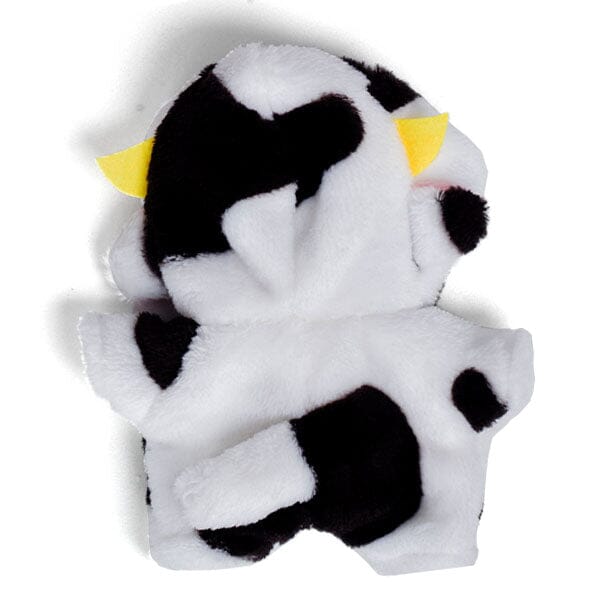 Outfit: Spotted Cow Onesie Costume for Dolls - Petite Threads x Cozy Cuddler Simple Exclusive 