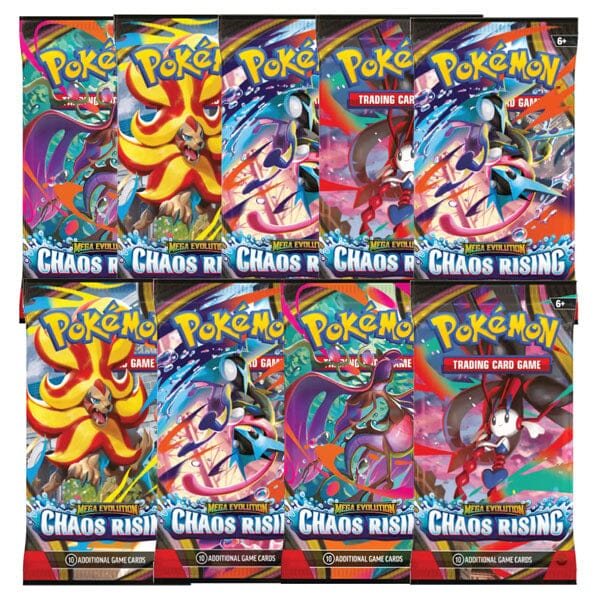 Pokémon TCG: ME04 Mega Evolution Chaos Rising Elite Trainer Box Simple Pokémon 