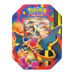 Pokémon TCG: Mega Charizard ex Collectible Tin Box Simple Pokémon 