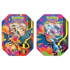 Pokémon TCG: Mega Charizard ex Collectible Tin Box Simple Pokémon 