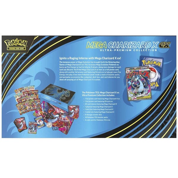 Pokémon TCG: Mega Charizard X ex Ultra-Premium Collection Simple Pokémon 