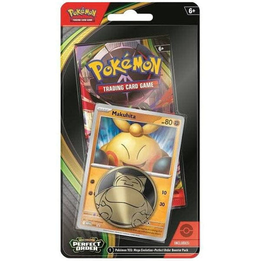 Pokémon TCG: ME03 Mega Evolution Perfect Order Checklane Blister (Booster + Promo Card & Coin) Simple Pokémon 