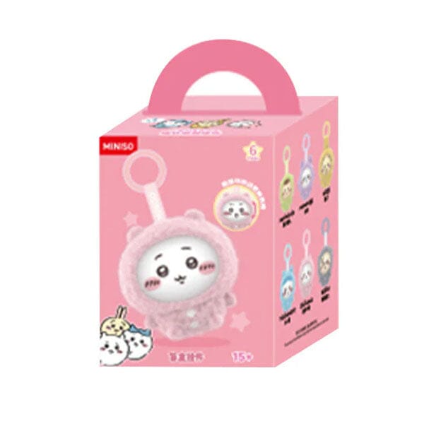 MINISO x Chiikawa: Pajama Face Changing Series Collectible Figurine Keychain Blind Box (1pc) Simple MINISO 
