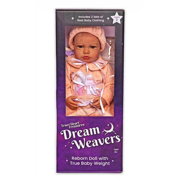 TrueHeart Treasures Dream Weavers Series 2 Weighted Reborn Lifelike Baby Dolls (3kg) Baby Chloe Simple TrueHeart Treasures 