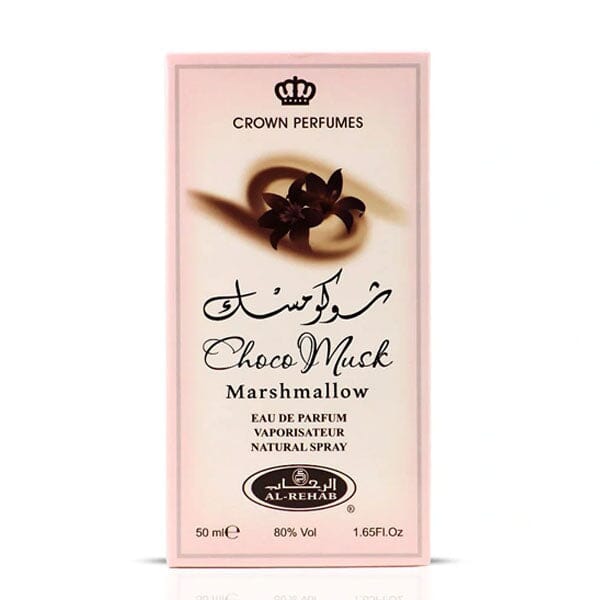 Choco Musk Marshmallow By Al-Rehab Eau De Parfum Unisex Fragrance Spray (50mL) Simple Al-Rehab 