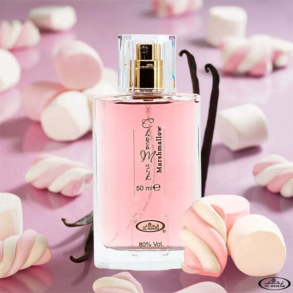Choco Musk Marshmallow By Al-Rehab Eau De Parfum Unisex Fragrance Spray (50mL) Simple Al-Rehab 