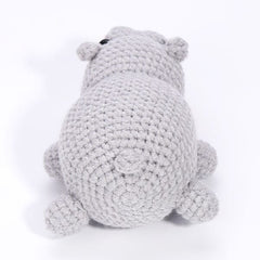 The LOOP Brigade: DIY Mini Crochet Plush Toy Complete Kit For Beginners - Chompy the Hippo Simple Exclusive 