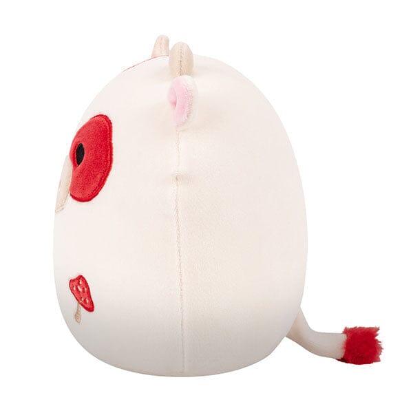 Squishmallows Super Soft Plush Toys 7.5" Claudio The Red Mushroom Cow Simple Squishmallows 