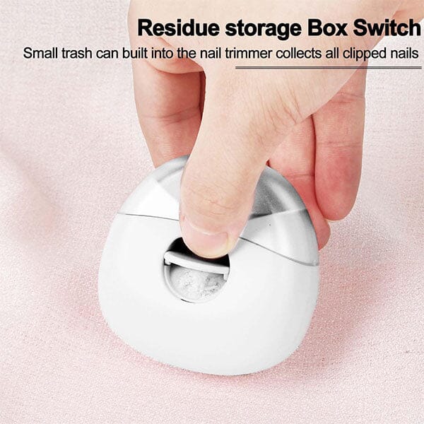 Clippity Rechargeable Electric Nail Clipper with LED Light Simple Exclusive 