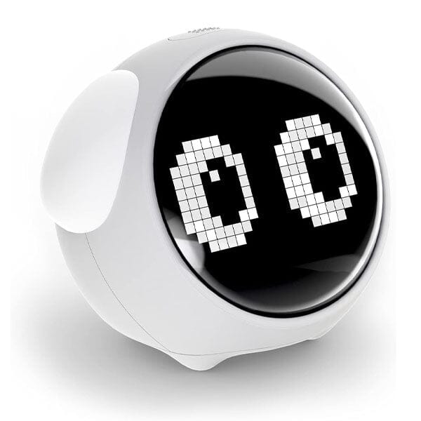 GleamGreet Digital Cute Face Alarm Clock Preorder magazineracksdirect 