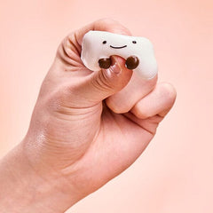 SqueezeSquad Taba Deluxe Premium Silicone Squishy Fidget Toy - Cloud Dumpling Simple Exclusive 