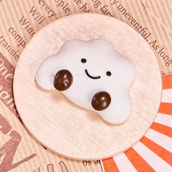 SqueezeSquad Taba Deluxe Premium Silicone Squishy Fidget Toy - Cloud Dumpling Simple Exclusive 