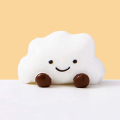 SqueezeSquad Taba Deluxe Premium Silicone Squishy Fidget Toy - Cloud Dumpling Simple Exclusive 