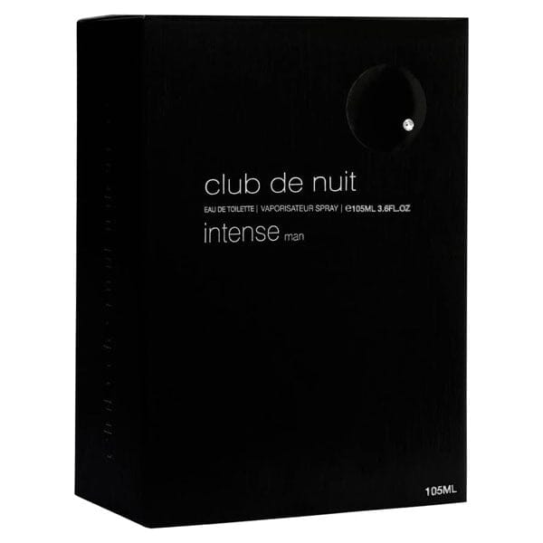 Club De Nuit: Intense Man By Armaf Masculine Eau de Toilette Fragrance Spray (105mL) Simple magazineracksdirect 