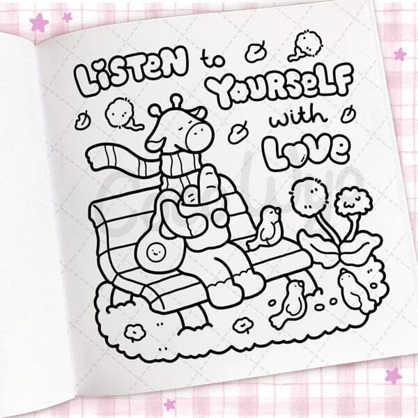 "Cozy Vibes" Coloring Book: Cozy Space Coloring by Coco Wyo (45 Pages) Simple Coco Wyo 