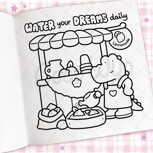 "Cozy Vibes" Coloring Book: Cozy Space Coloring by Coco Wyo (45 Pages) Simple Coco Wyo 