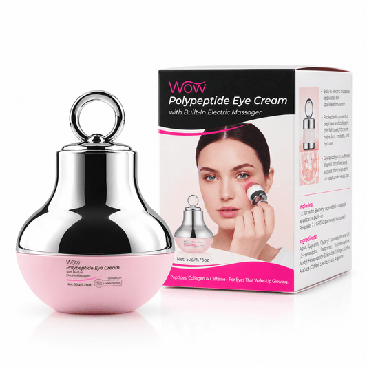 Wow: Polypeptide Eye Cream With Electric Massager Simple WOW Beauty 