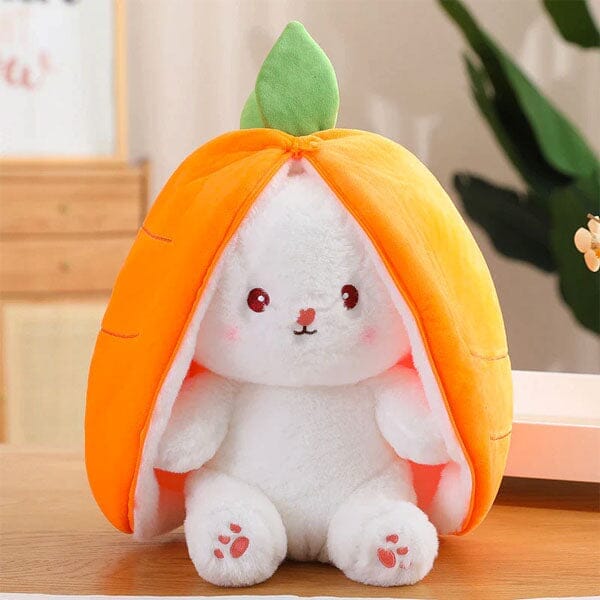 Flopsymates: Convertible 14" Bunny Plush Toys | Strawberry Or Carrot Simple magazineracksdirect 