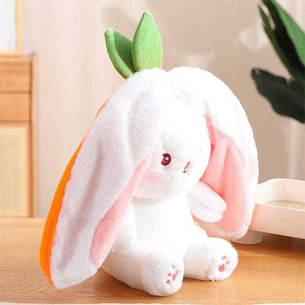 Flopsymates: Convertible 14" Bunny Plush Toys | Strawberry Or Carrot Simple magazineracksdirect 