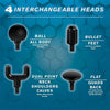 Copper Fit® Percussion Handheld Massage Gun (4 Interchangeable Heads)