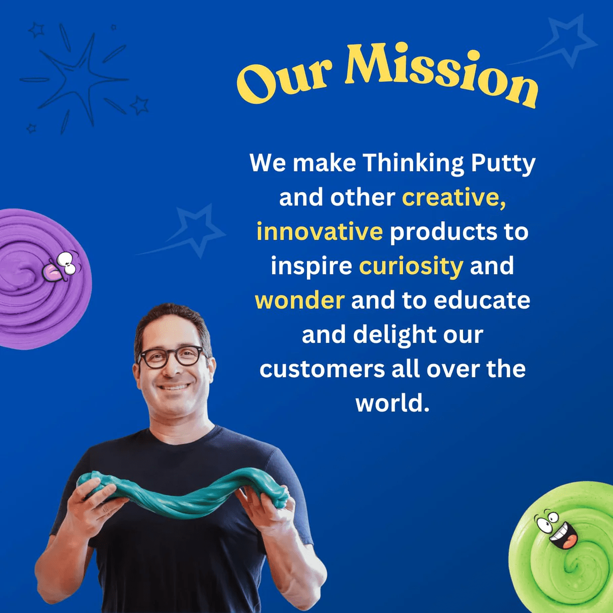 Crazy Aaron’s Hide Inside! Party Animals Thinking Putty® – Find-It Fidget Sensory Putty Simple Crazy Aarons 