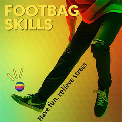 Kixaroo 2 Foot Bag Crochet Juggling Sack (1pc) Ships Assorted