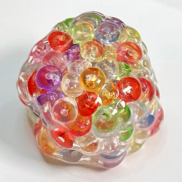 Crunch & Squish Crunchy Squishy Stress Ball Fidget Toy (Color Ships Assorted) Simple Exclusive 