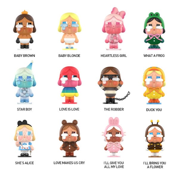 Pop Mart x CRYBABY: Crying Again Series Figurine Blind Box (1pc) Simple Pop Mart 
