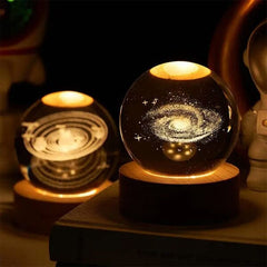 CelestiaGlow LED Crystal Ball With Wooden Base (Multiple Styles) Simple magazineracksdirect 