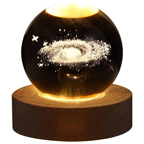 CelestiaGlow LED Crystal Ball With Wooden Base (Multiple Styles) Simple magazineracksdirect 