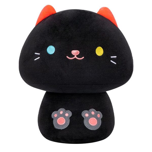 CuddleMush 12" Mushroom-Shaped Kawaii Plush Toy Collection (1pc) Multiple Styles Simple magazineracksdirect MushMeow The Cat 