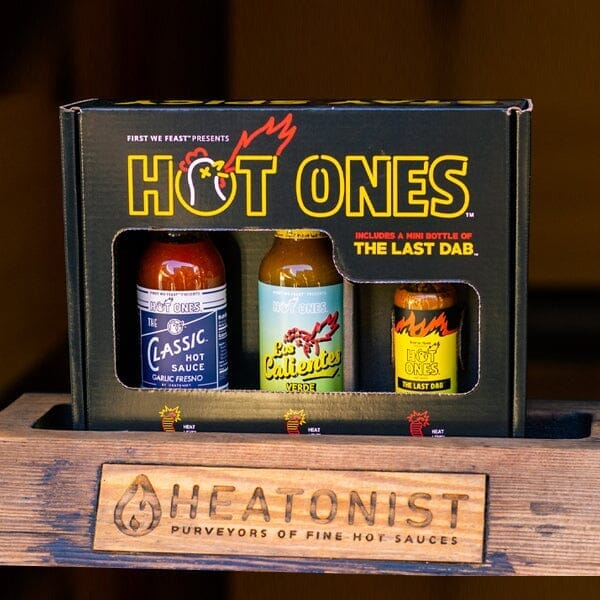 Hot Ones® "The Last Dab" Hot Sauce Trio Pack | As Seen On Youtube Simple Showcase 