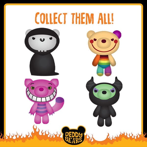 Deddy Bears 5.5" Collectable Plush in Coffin | Series 2 EXCLUSIVE To magazineracksdirect! (Ships Assorted) | Pre-Order Preorder magazineracksdirect 