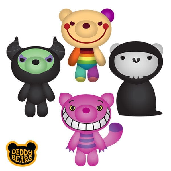 Deddy Bears 5.5" Collectable Plush in Coffin | Series 2 EXCLUSIVE To magazineracksdirect! (Ships Assorted) | Pre-Order Preorder magazineracksdirect 