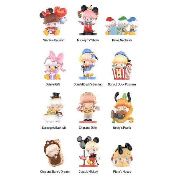 Pop Mart x Dimoo World: Disney Series Figurine Blind Box (1pc) Simple Pop Mart 