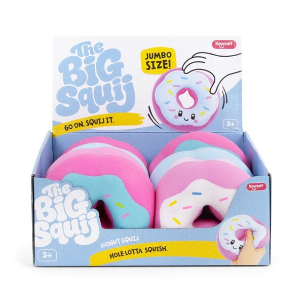 The Big Squij Slow-Rise Squishy Fidget Toy (1pc) Sprinkle Donut Simple The Big Squij 