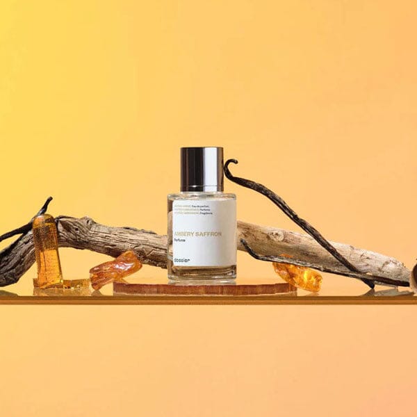 Dossier French Unisex Eau de Parfum Spray (1.7oz) Ambery Saffron Simple Dossier 