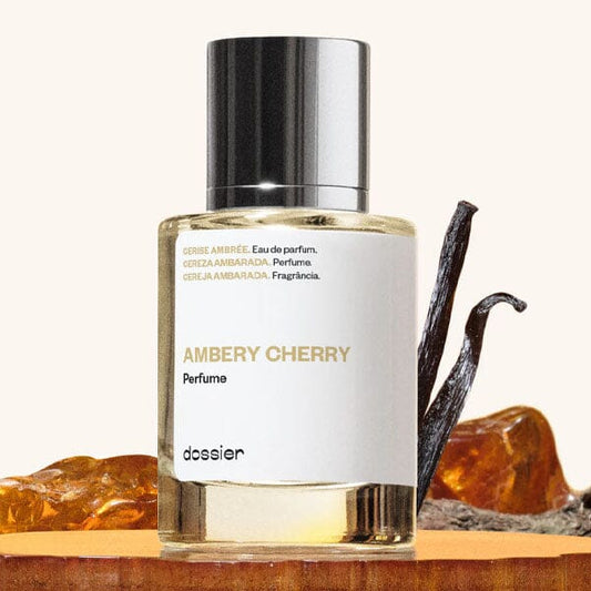 Dossier French Unisex Eau de Parfum Spray (1.7oz) Ambery Cherry Simple Dossier 