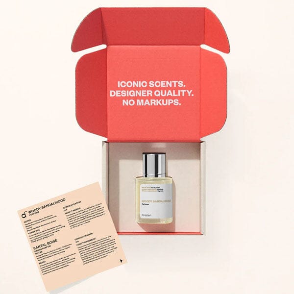 Dossier French Unisex Eau de Parfum Spray (1.7oz) Woody Sandalwood Simple Dossier 