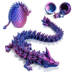 3D Printed Dragon Scale Egg Fidget Toy (Multiple Colors) Preorder magazineracksdirect 