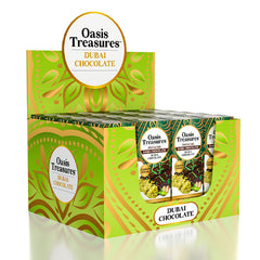 Dubai Pistachio Dark Chocolate Bar Pistachio by Oasis Treasures (75g)